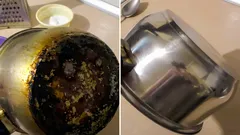 Musta pohjaan palanut karsta irtoaa kattilasta 5 minuutissa: tämä helppo keino yllättää tuloksellaan