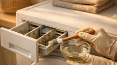 Näin puhdistat pesukoneen pesuainelokeron ja poistat tunkkaisen hajun