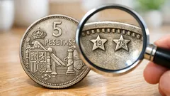 Onko sinulla 5 pesetaa vuodelta 1949? Tähtileimat voivat tehdä kolikosta yllättävän arvokkaan