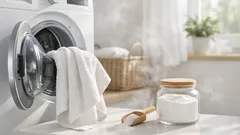 Näin saat valkoiset pyyhkeet taas kirkkaiksi: ruokasooda ja 60 °C toimii