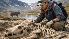 Arktinen sarvikuono löytyi Devoninsaarelta – lähes täydellinen fossiili mullistaa käsitykset vaelluksista