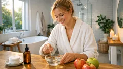 Omenaviinietikka kasvoille: voiko se oikeasti auttaa ryppyihin vai ärsyttää ihoa?