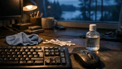 Näin teet näppäimistön puhdistuksen turvallisesti kotona